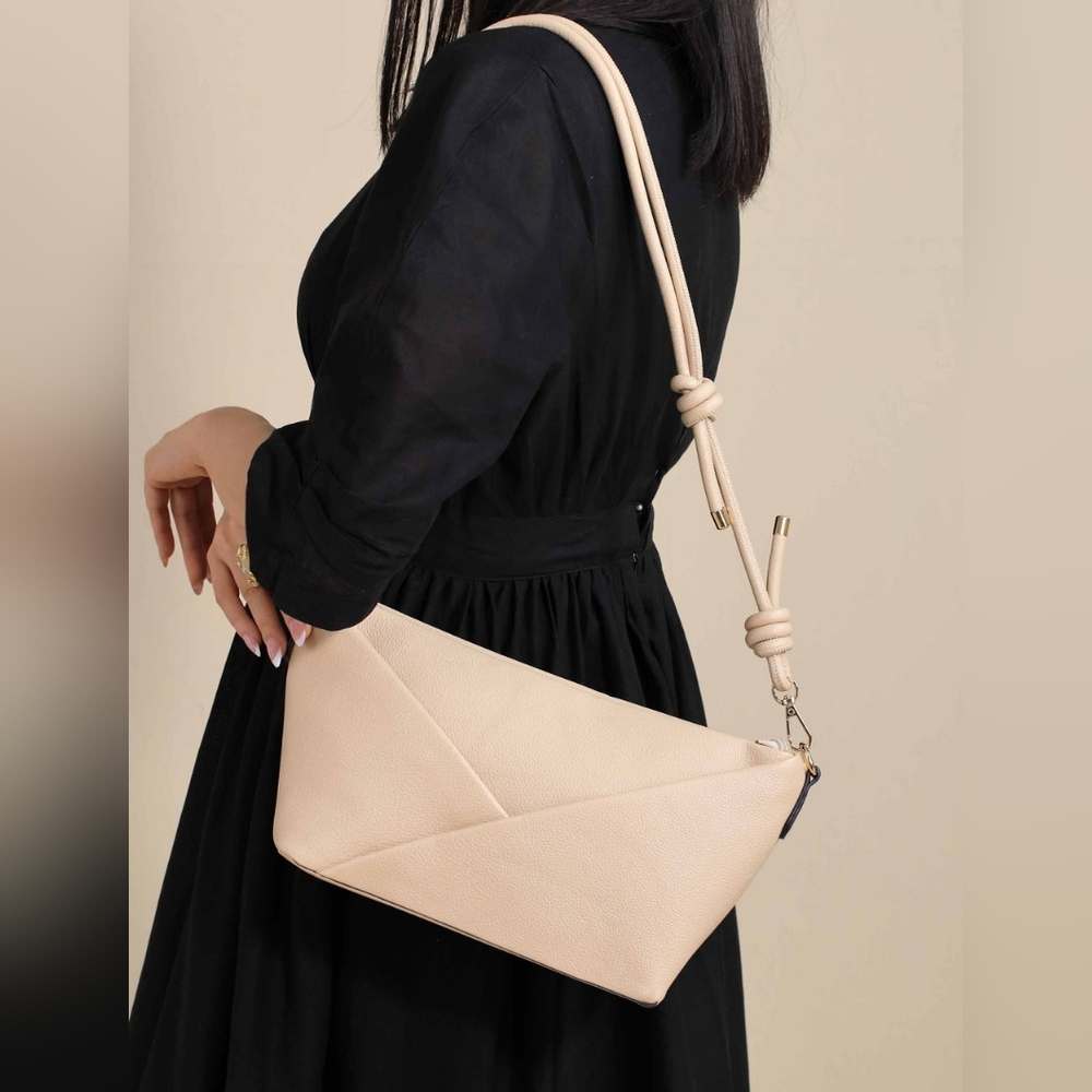 Antik Kraft Chic Beige Crossbody Bag - Picture 16 of 17